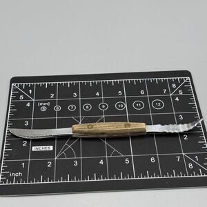 Norpro Grapefruit Knife Dual Slicing Blades for Membranes Wood Handle Cutlery